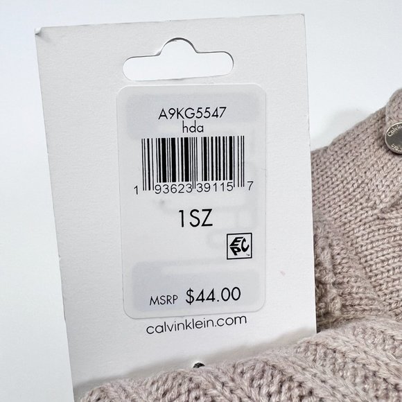 πHPπ NWT - Calvin Klein - Convertible Fingerless Gloves w/ Mitten Flap Cover - Picture 4 of 6